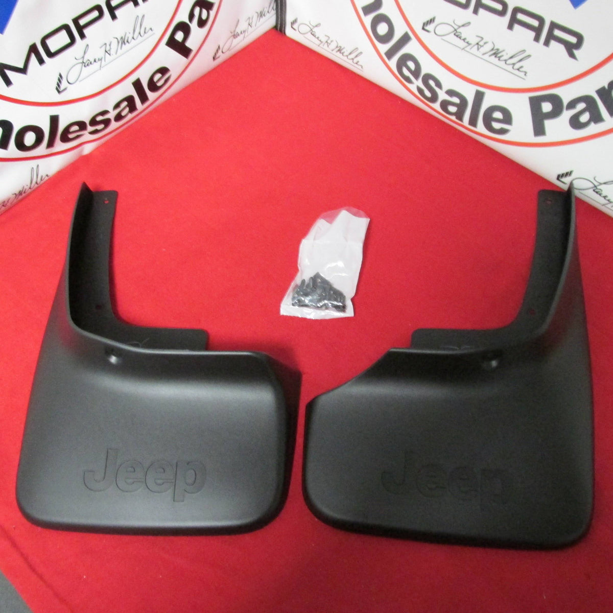 Black Rear Molded Splash Mud Flap Guards P586