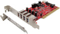 USB 3.0 4-Port PCI Host Adapter Card X3400