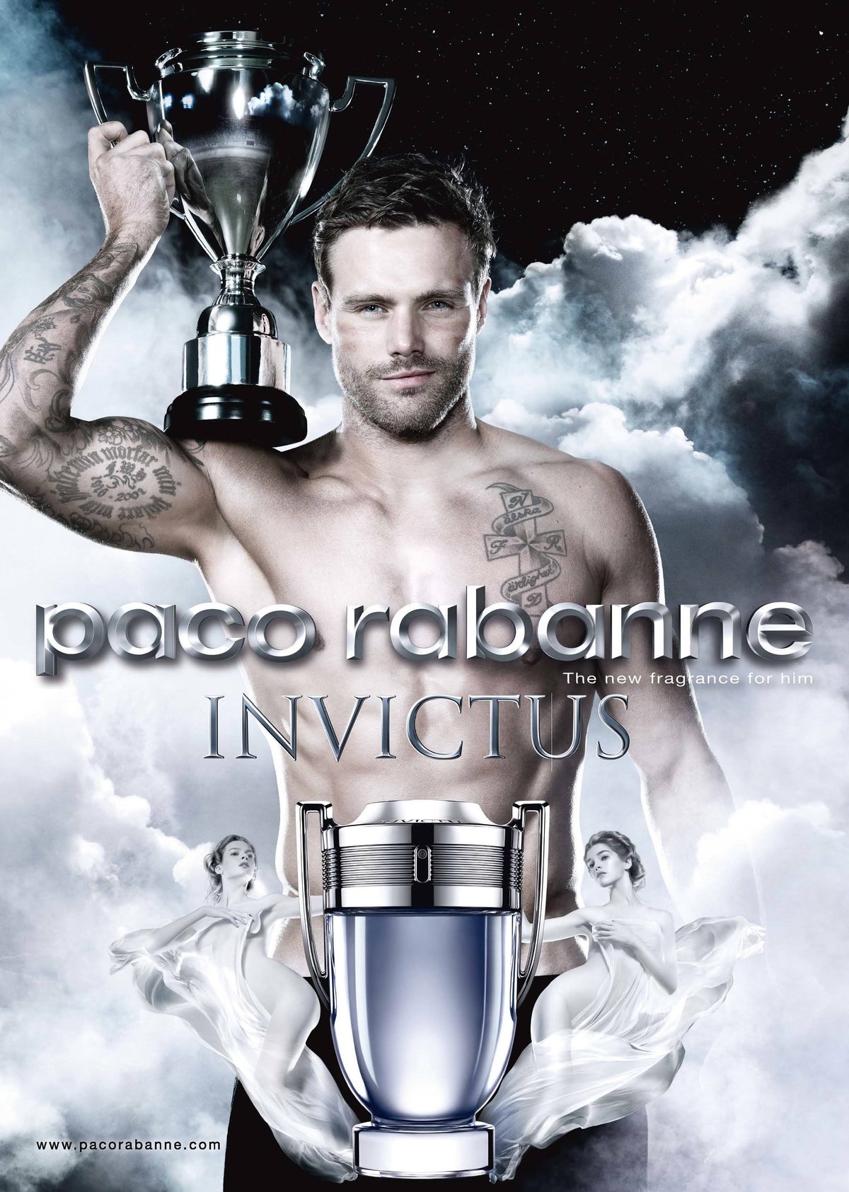 Invictus Edt 100 Ml + 2 Pcs K7193
