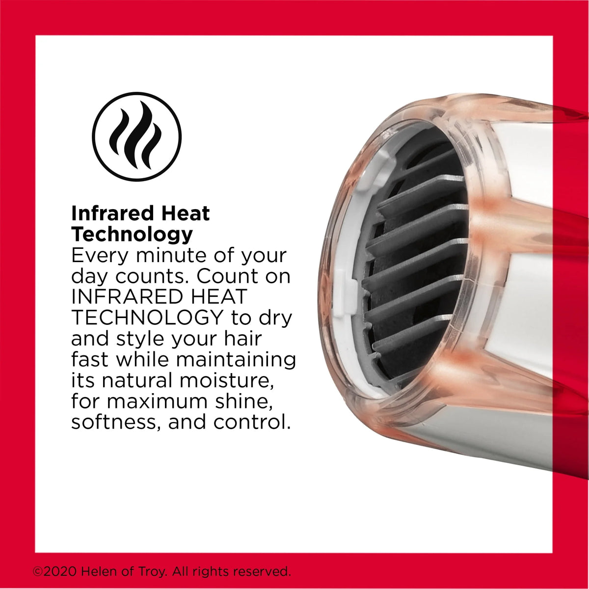 1875W Infrared Ceramic Hair Dryer V571278