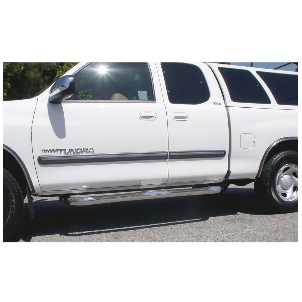 3 inch Round Side Bars Stainless Q786