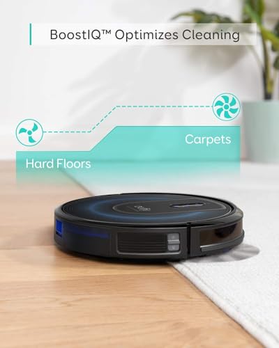 Robot Vacuum with Self Emptying, 2.85-Inch Slim Design K804477
