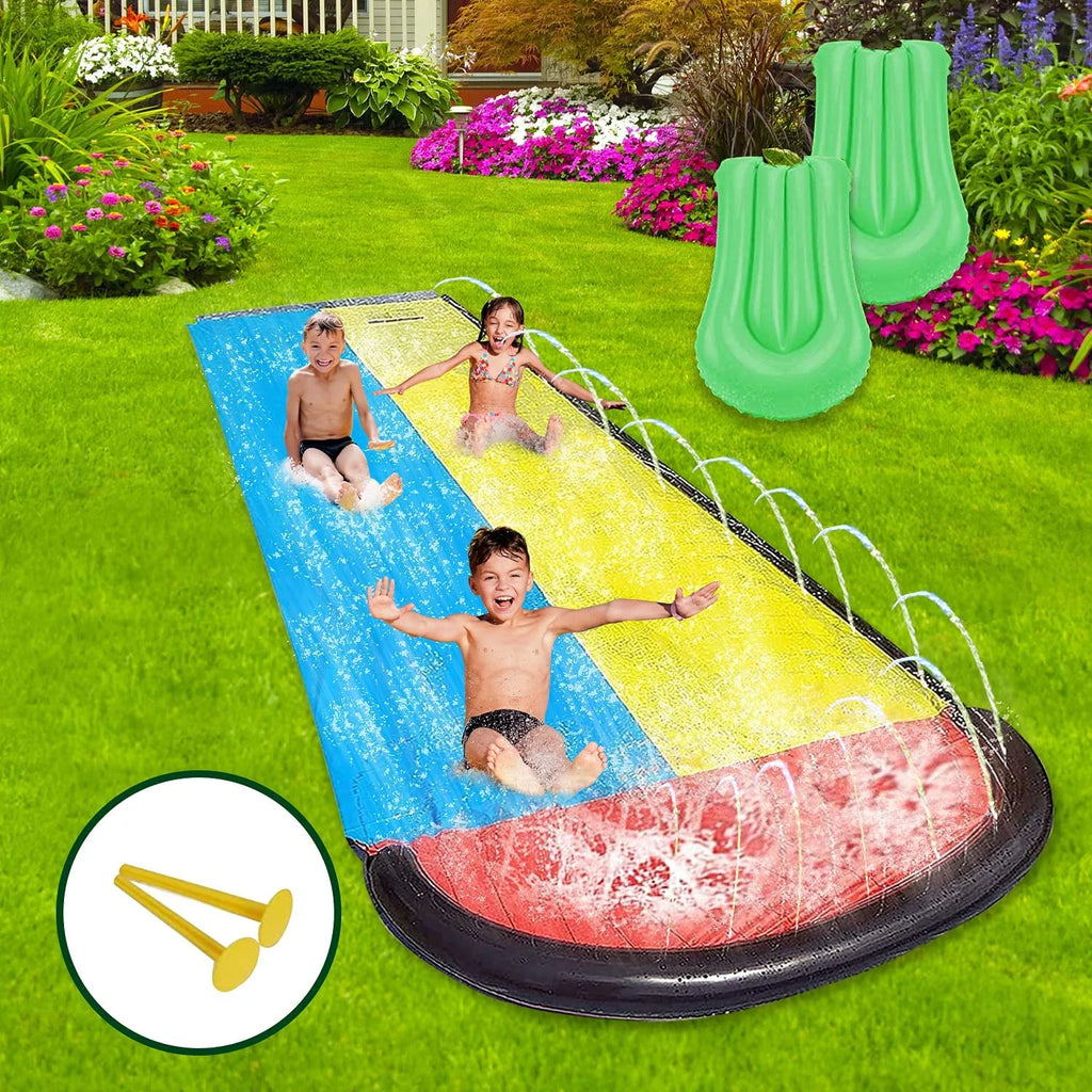 15.5ft Racing Slide Splash Sprinkler W9323