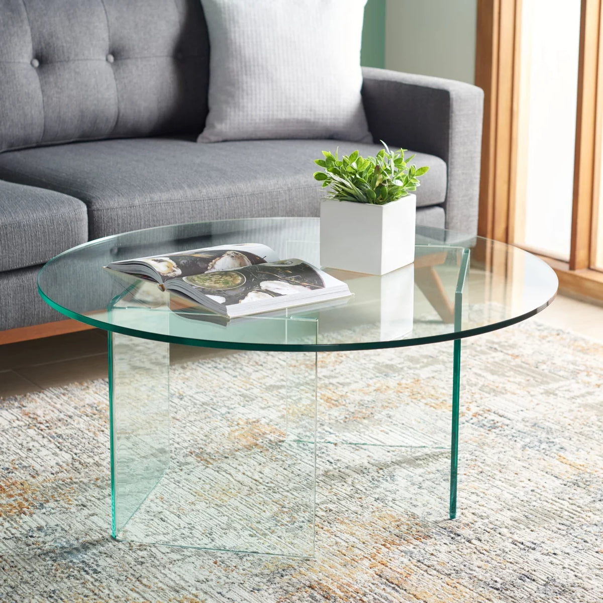 Tempered Glass Coffee Table K9194
