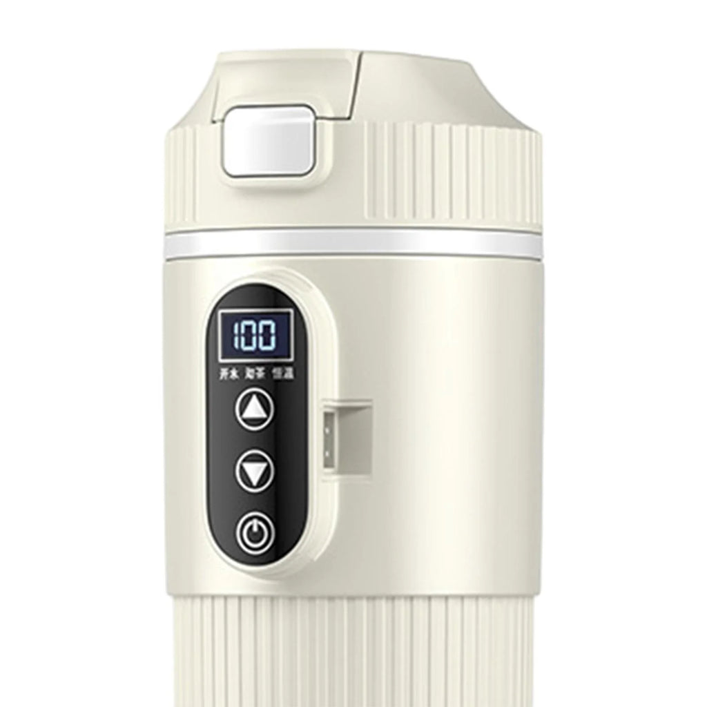 White Heated Car Kettle W1083