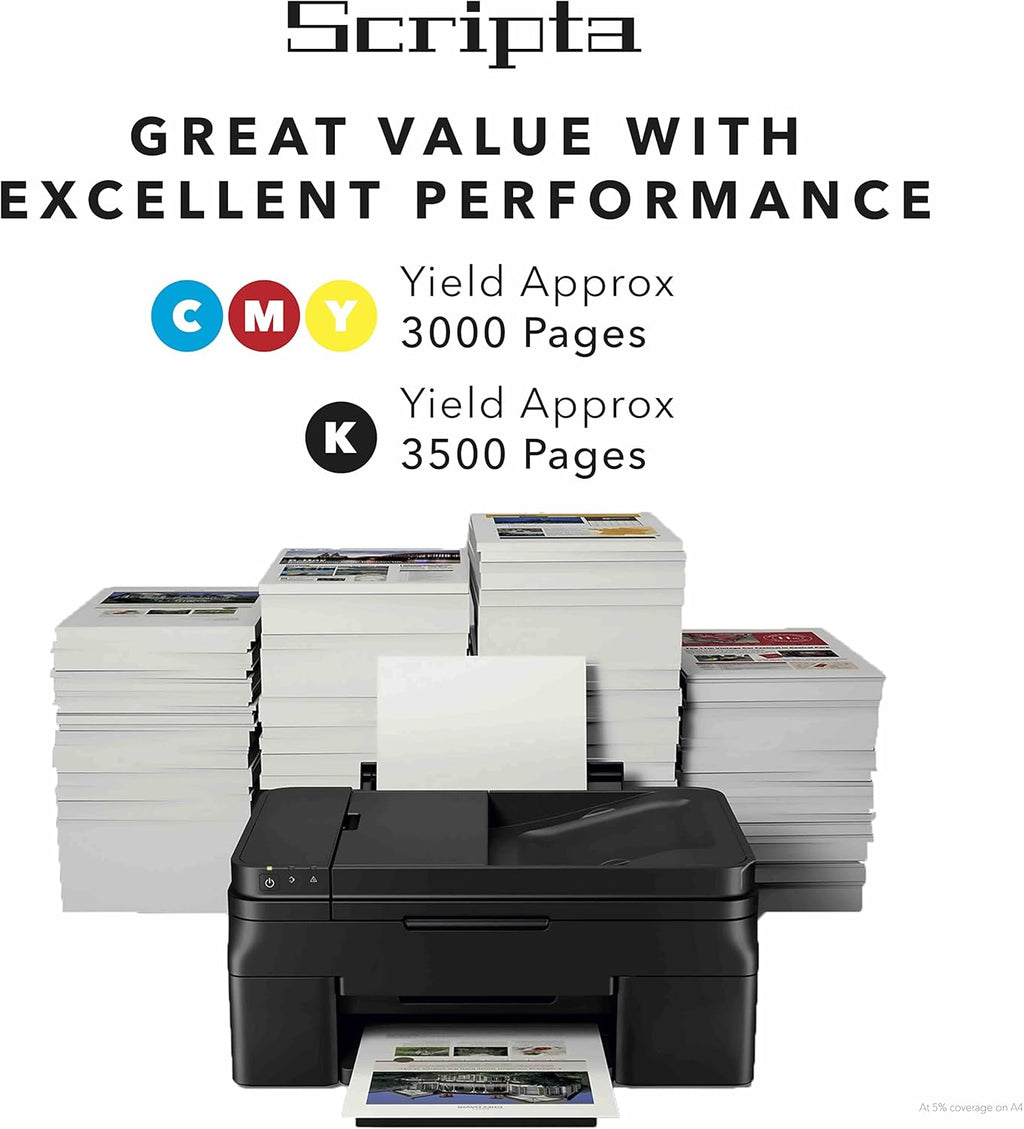 4-Pack Toner Cartridge E5434