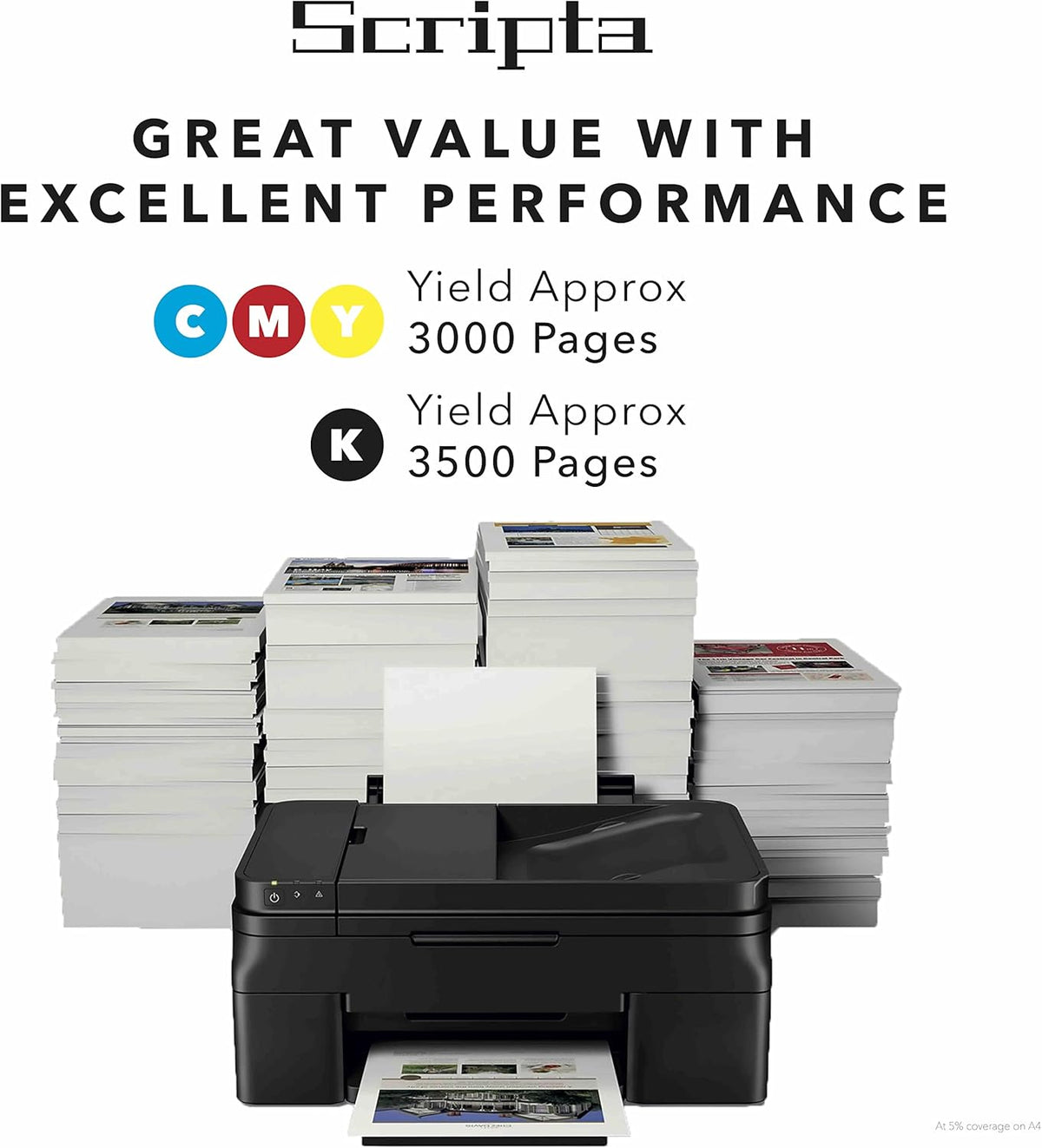 4-Pack Toner Cartridge E5434