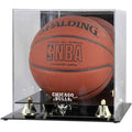 Chicago Bulls Team Logo Basketball Display Case A364