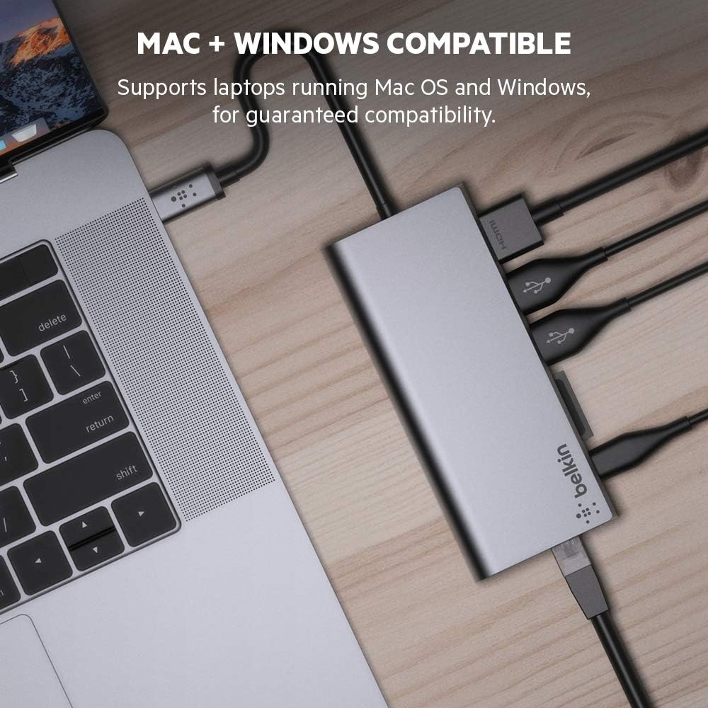 USB-C Hub with USB-C Cable J72847