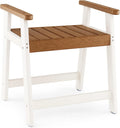 Waterproof HDPE Shower Bench with Arms M974282