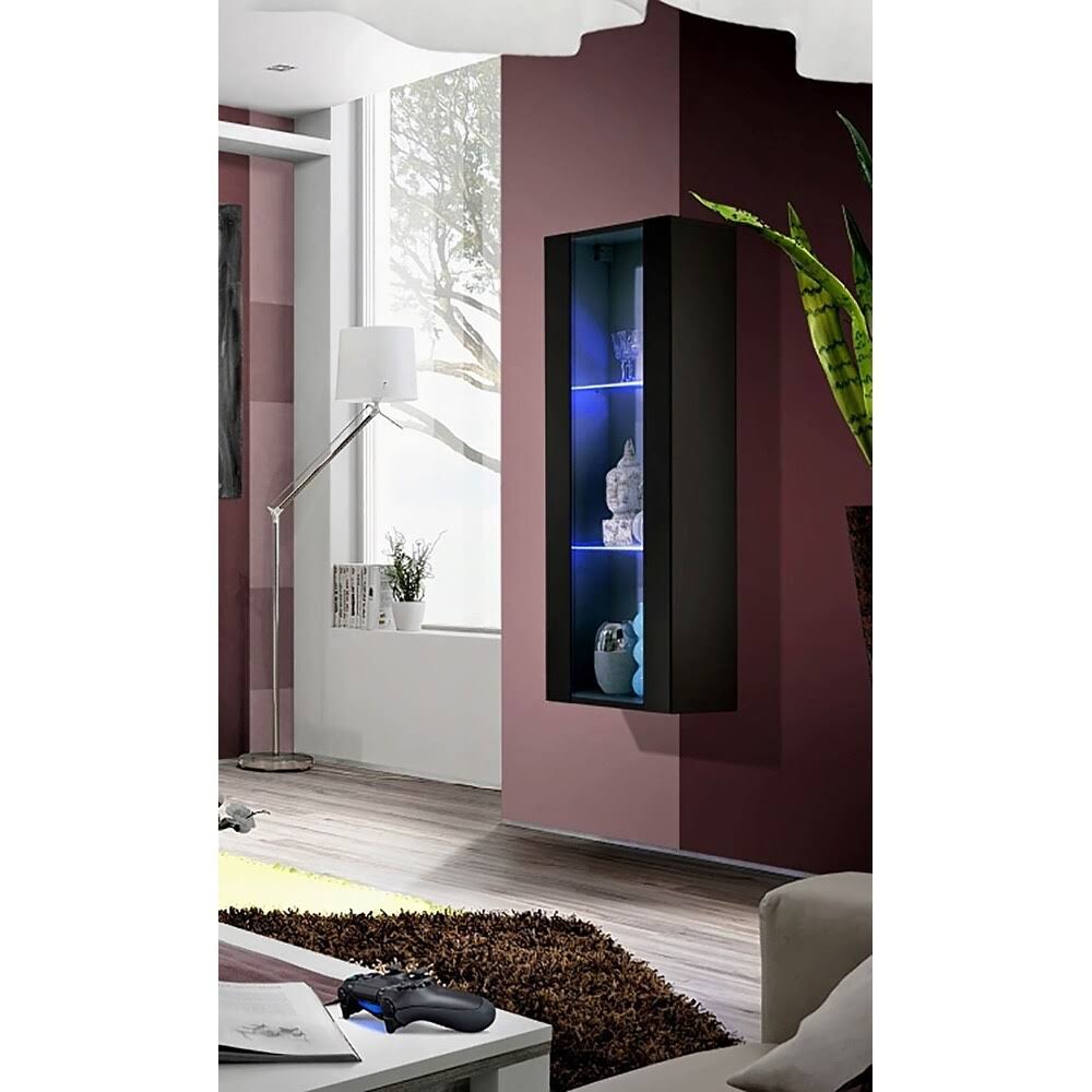 Wall-Mounted Bookcase - Gray T3059