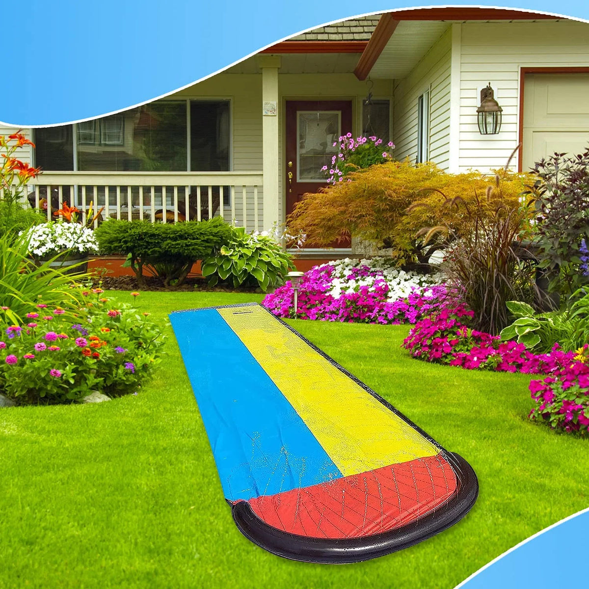 15.5ft Racing Slide Splash Sprinkler W9323