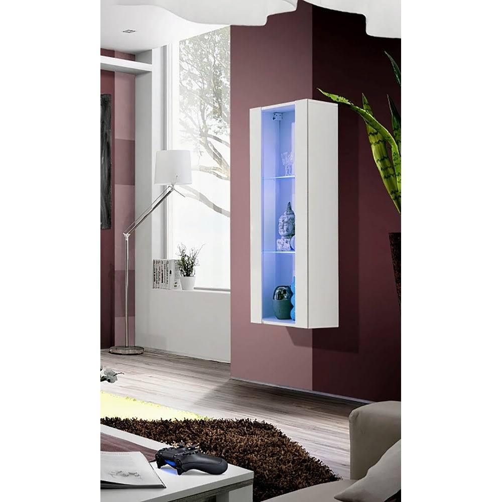 Wall-Mounted Bookcase - Gray T3059