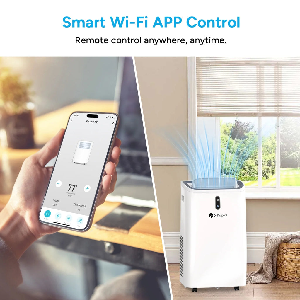 14000 BTU Smart WiFi Portable Air Conditioner M831