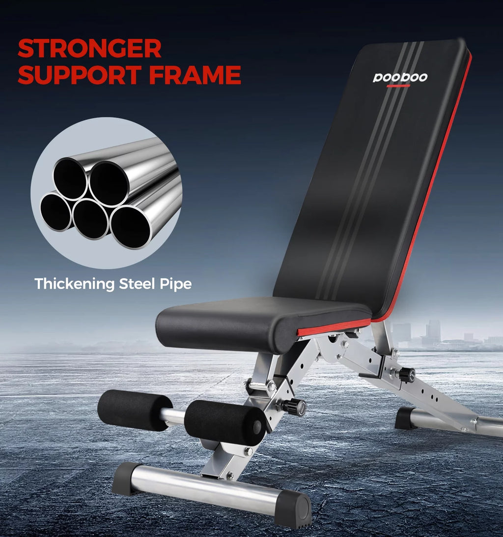 Weight Bench Folding Incline 660 lbs Capacity L14584