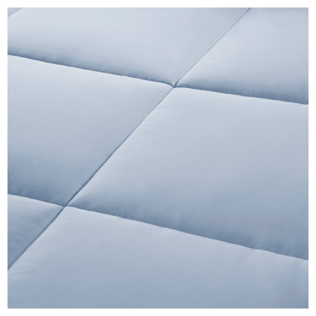 Blue King/Cal King Down Alternative Comforter Mini Set E200