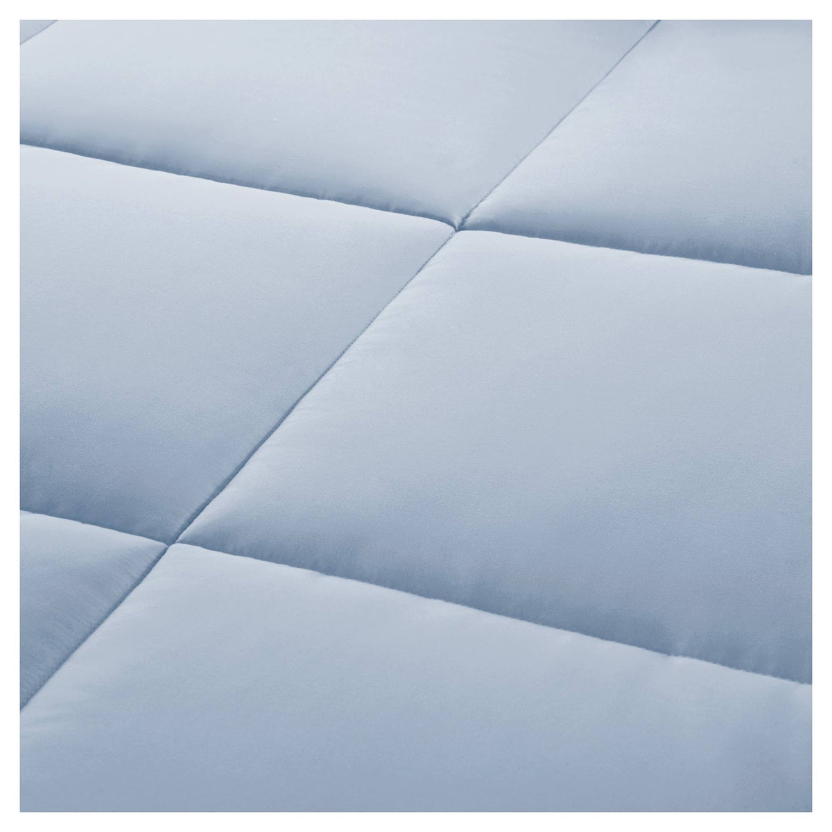 Blue King/Cal King Down Alternative Comforter Mini Set E200
