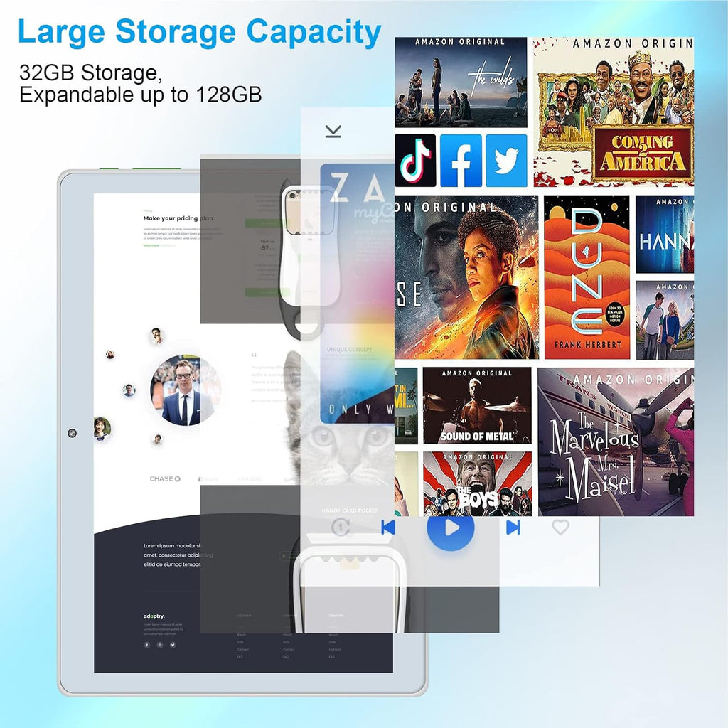 Android 10 Tablet 10.1 inch Octa-core 32GB HD Touchscreen B171