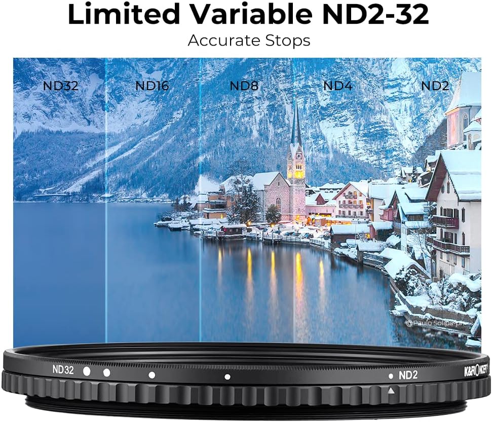62mm Variable ND Camera Lens Filter F67920