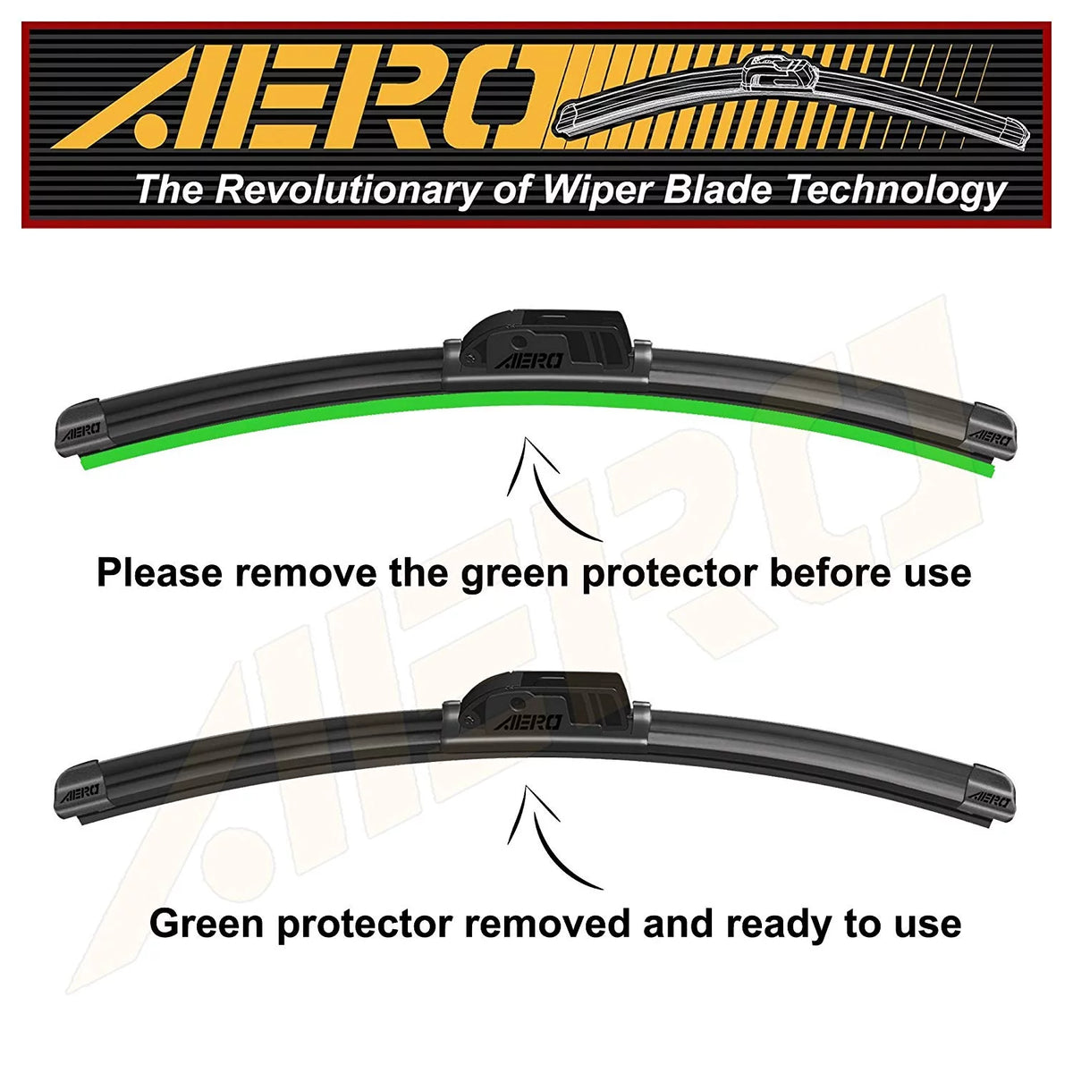 Pontiac G8 2009-2008 26"+15" All-Season Windshield Wiper Blades Set of 2 T35091