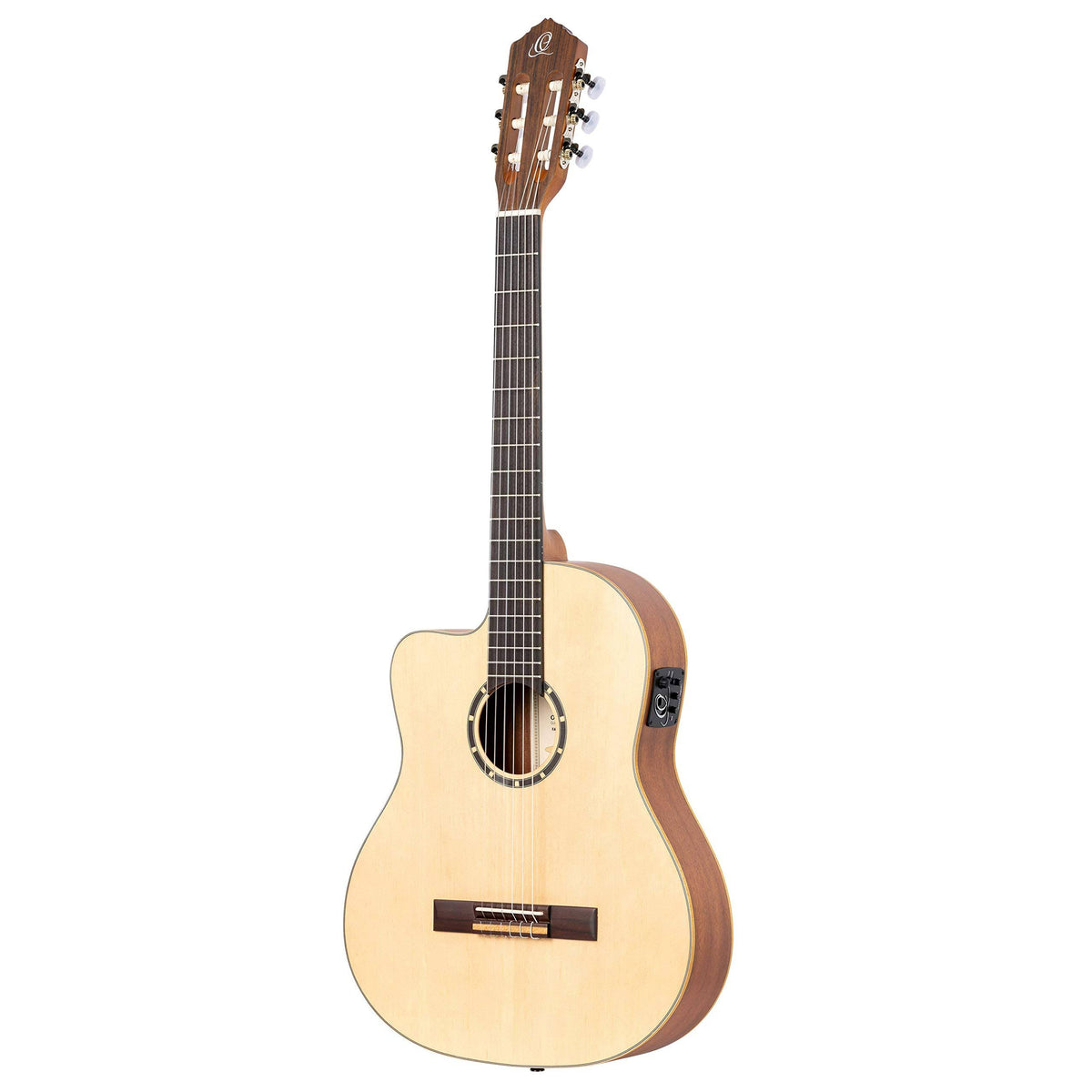 Natural Matte Thinline Acoustic Electric Classical Guitar V705633