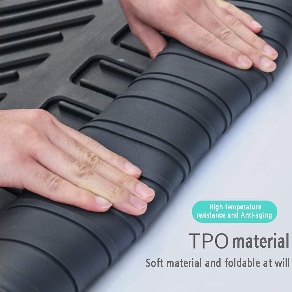 Black TPO Rear Cargo Liners Trunk Tray Mats F63663