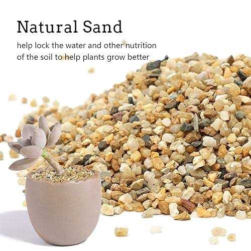 Coarse Sand Stone Silica Sand for Plants I840