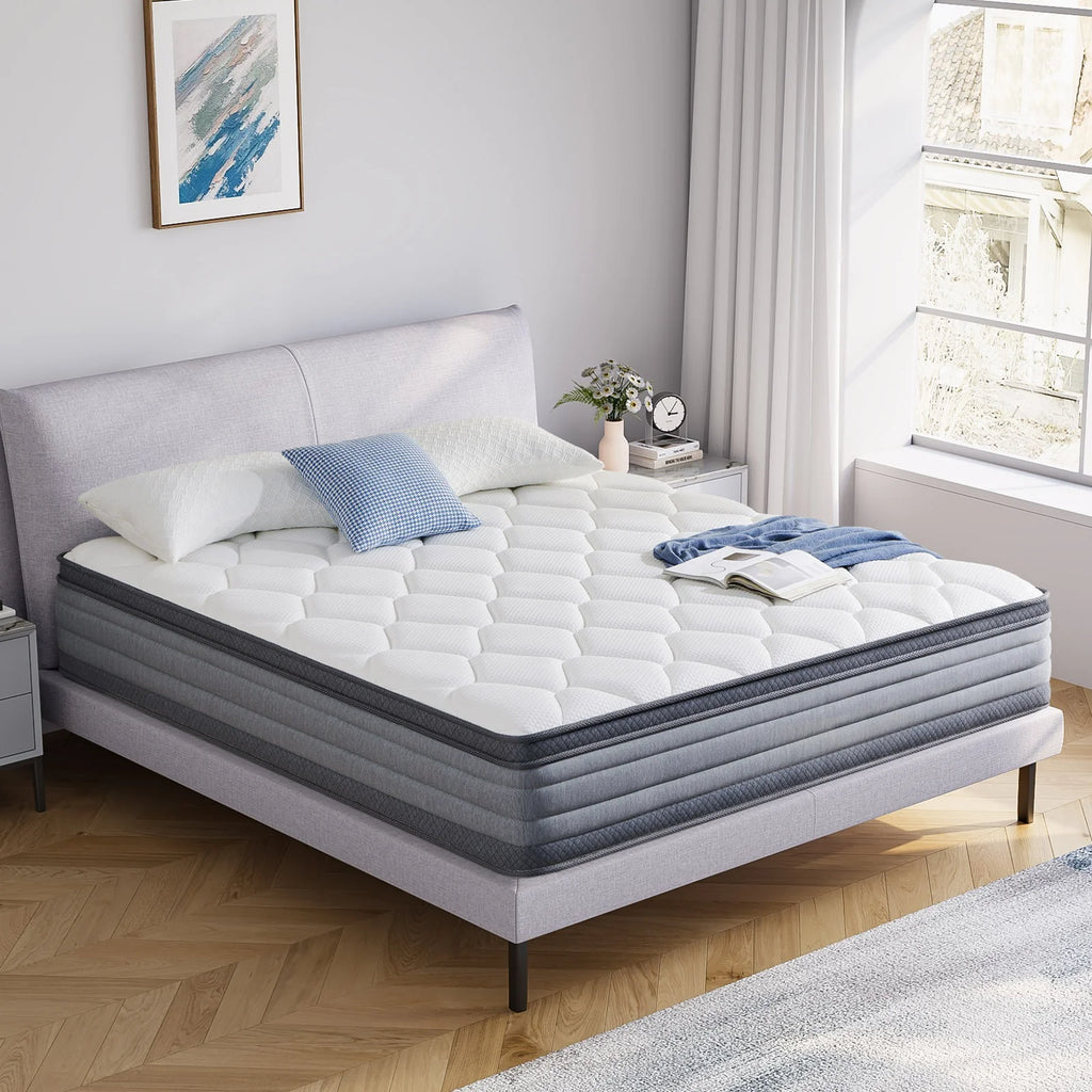 Queen 12 Hybrid Gel Memory Foam Innerspring Mattress D25331