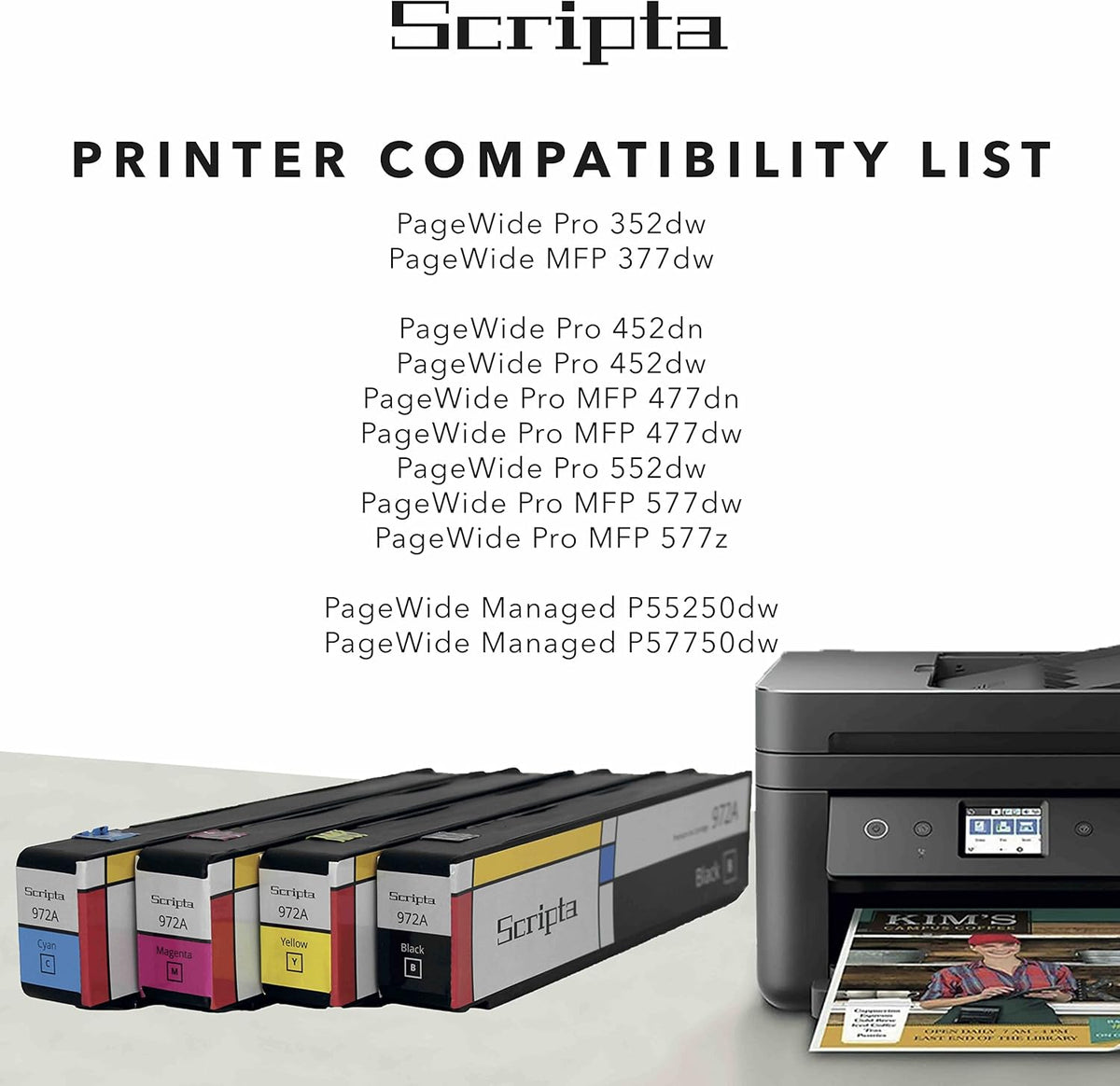 4-Pack Toner Cartridge E5434