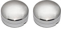 Pair of 2 Rear 17 Inch Steel Wheel Chrome Hub Center Caps B157074