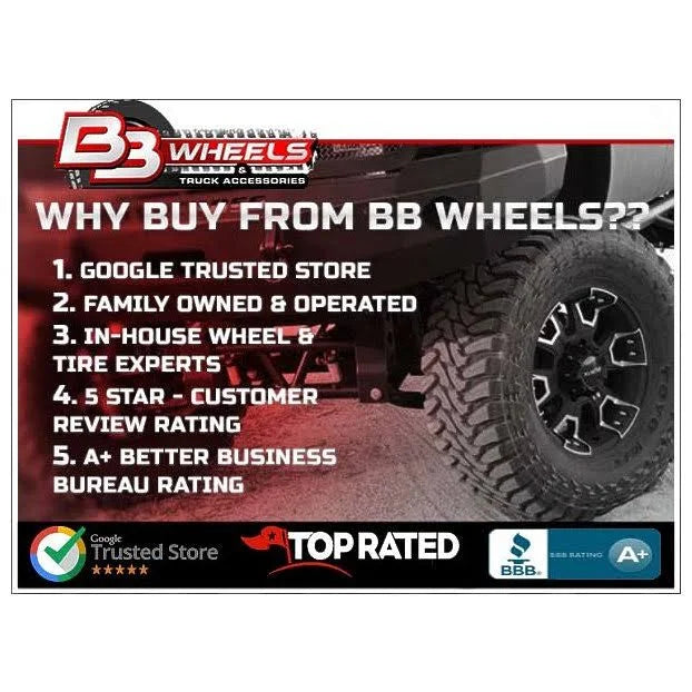 Matte Black Car Wheels 20x8 E28986