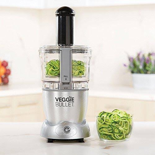 Silver Electric Spiralizer Food Processor R2828