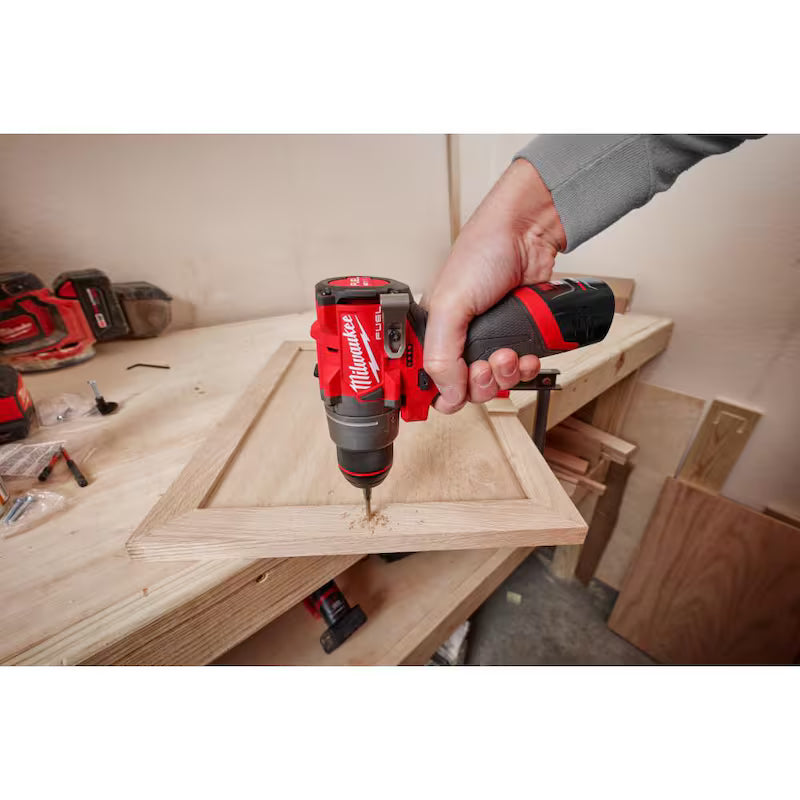 12-Volt Li-Ion Brushless Cordless Hammer Drill and Impact Driver Combo Kit (2-Tool) V6387