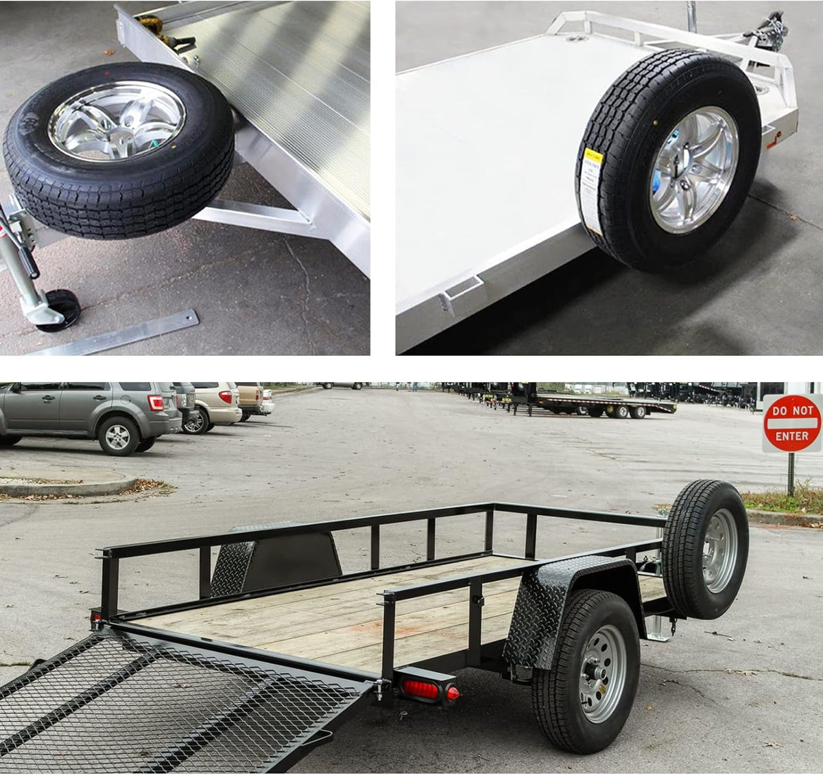 Spare Tire Carrier Trailer Mount M567350