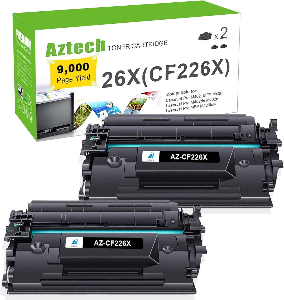 Black 2-Pack Toner Cartridge N279566