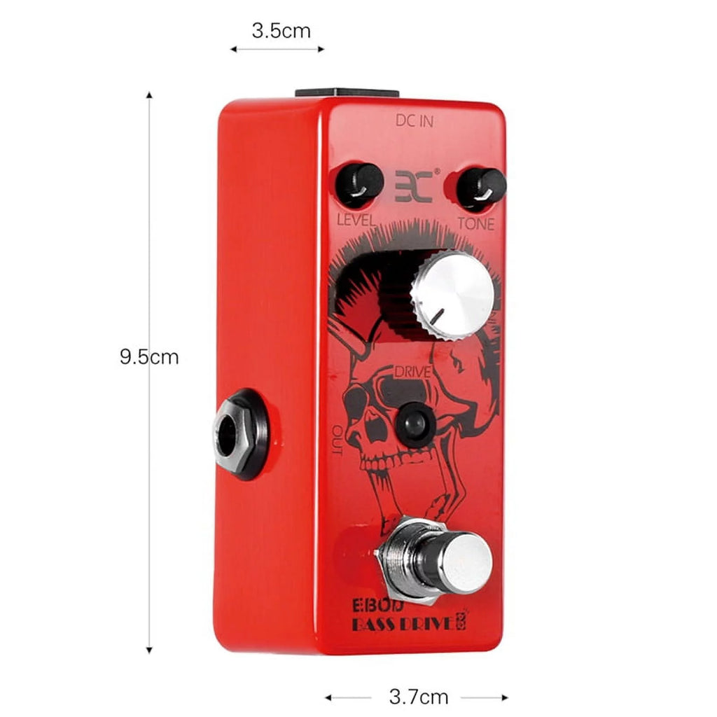 Overdrive Guitar Effect Pedal True Bypass Full Metal Shell S405248