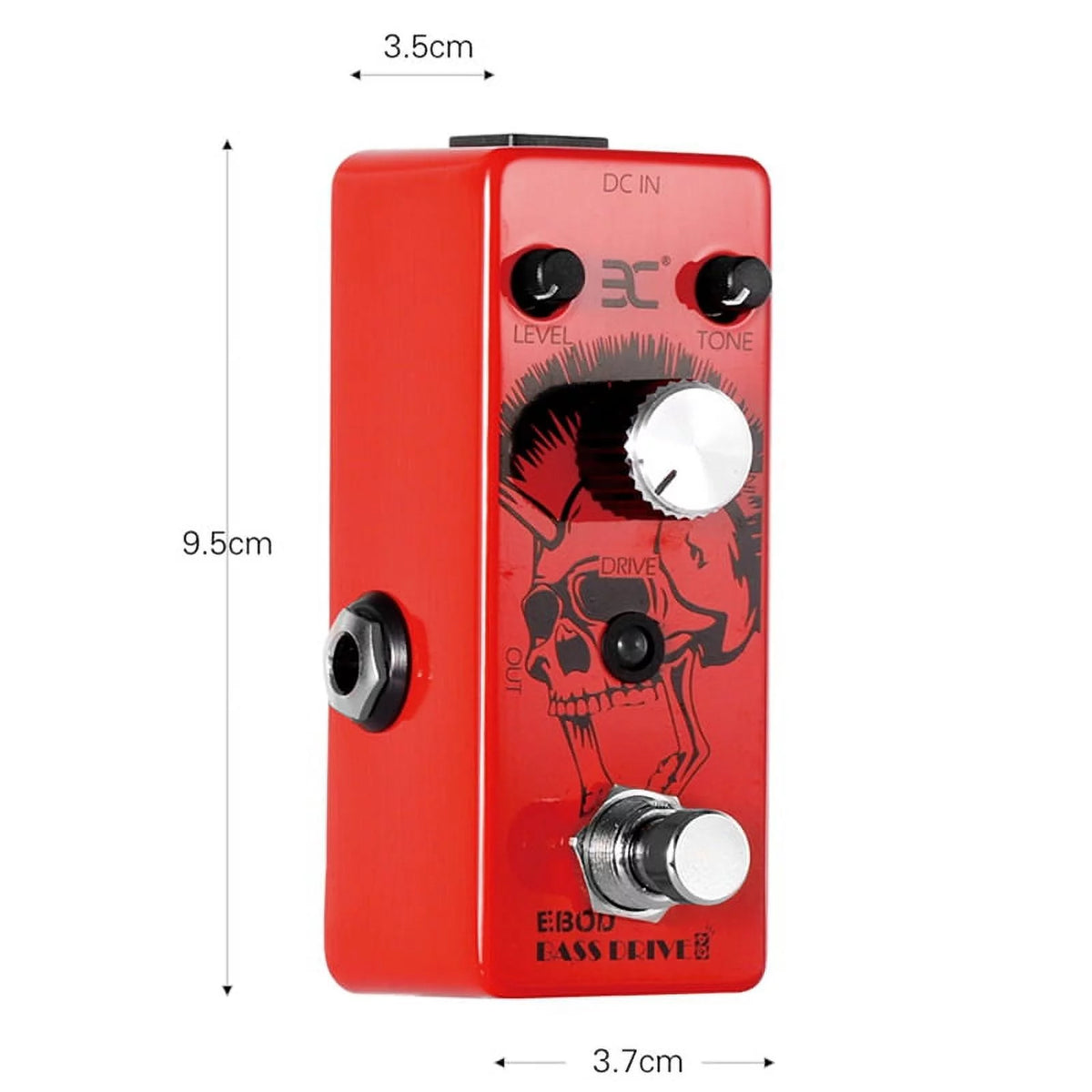 Overdrive Guitar Effect Pedal True Bypass Full Metal Shell S405248