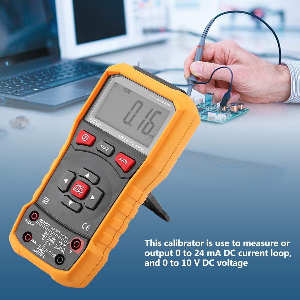 0 to 10V 0 to 24mA Multifunction Voltage Current Loop Calibrator J376