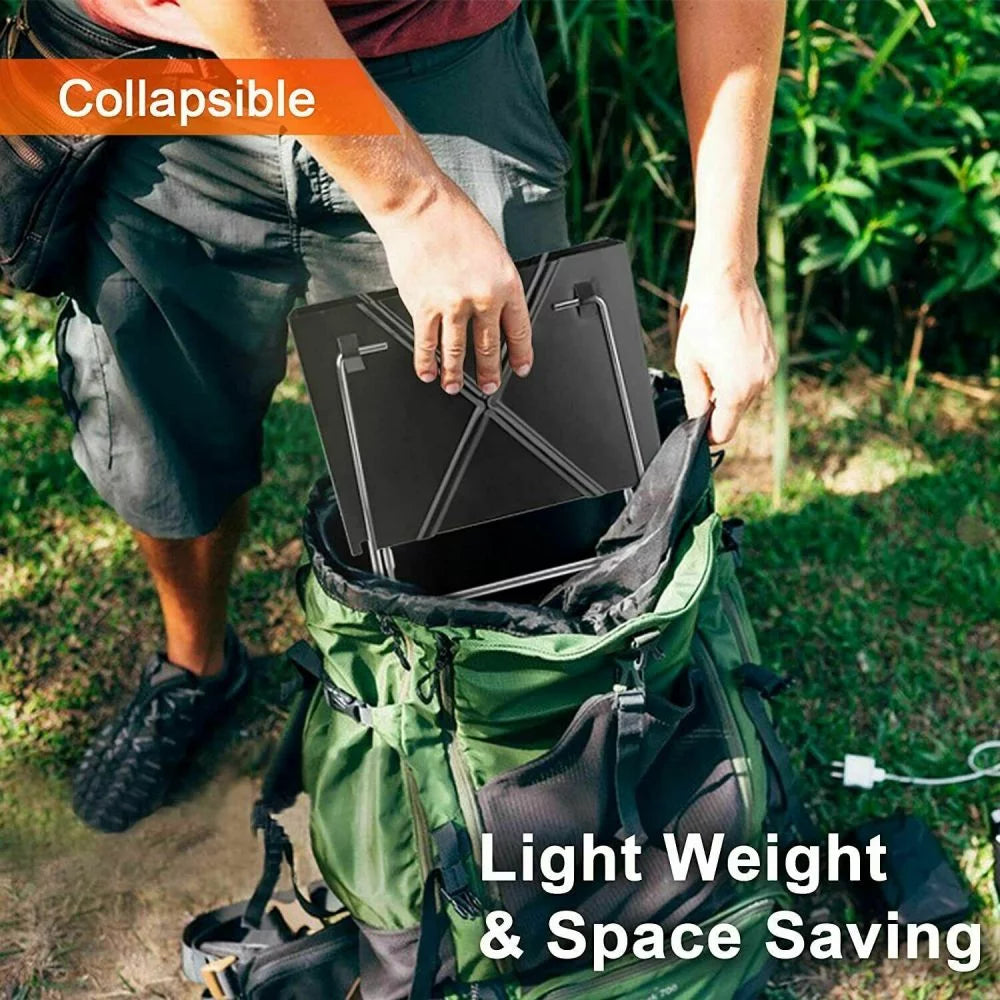 Portable Folding Charcoal Camping Grill T7593