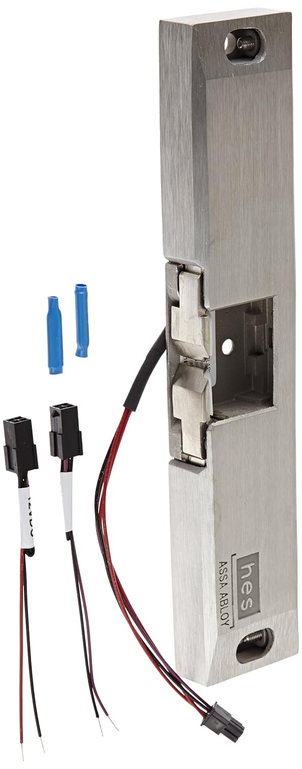 Stainless Steel Fire Rated Surface Mounted Electric Strike Body, Satin Stainless Steel Finish R179549
