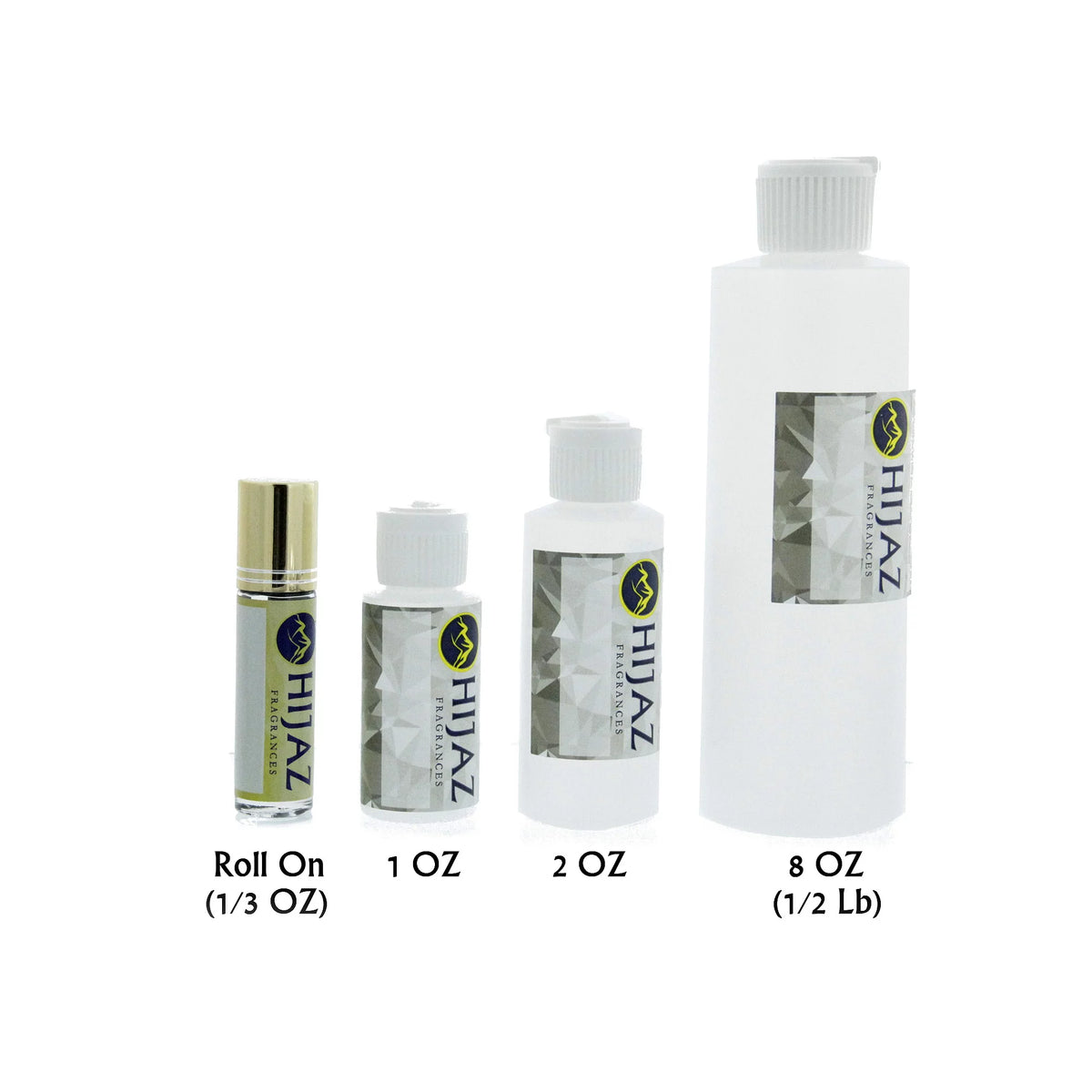 Body Perfume Oil 8OZ Bottle Alcohol Free G6916