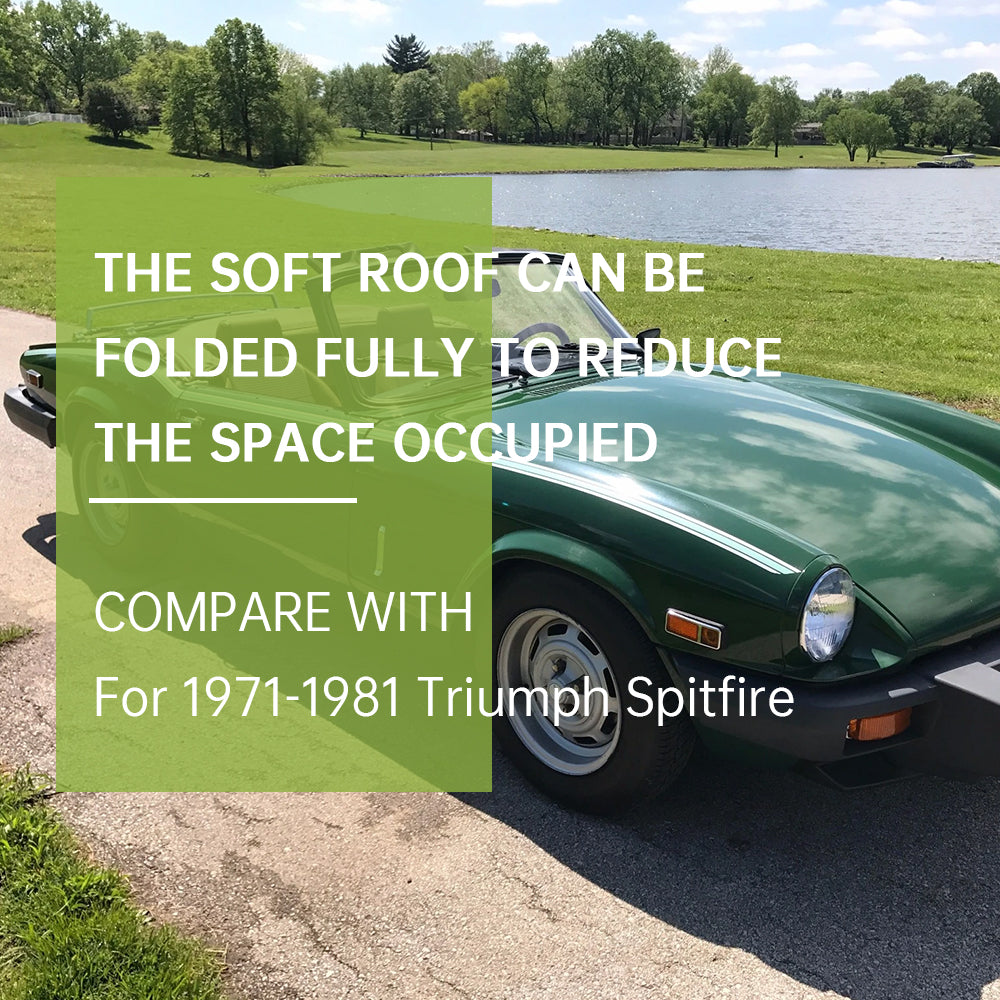 Convertible Soft Top with Clear Plastic Window for Triumph Spitfire M180467