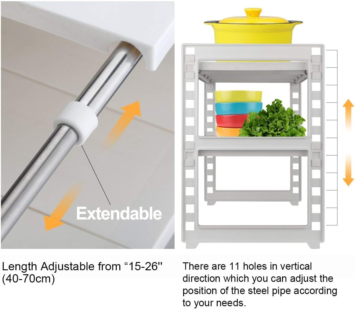 Expandable 2 Tier Under Sink Organizer A692