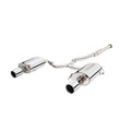 Stainless Steel 3 inch Cat-Back Exhaust System with Dual Side Oval Mufflers U203