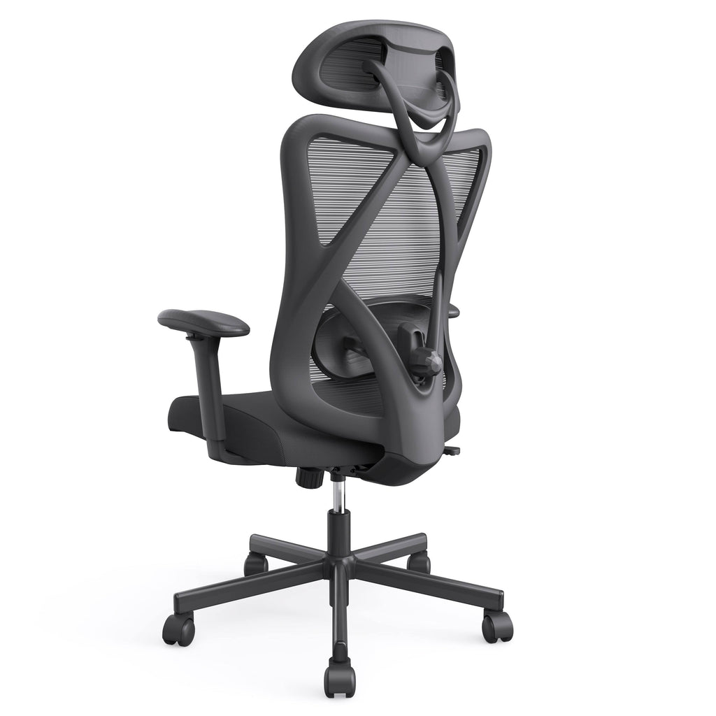 Grey Ergonomic Height Adjustable Office Chair P43165