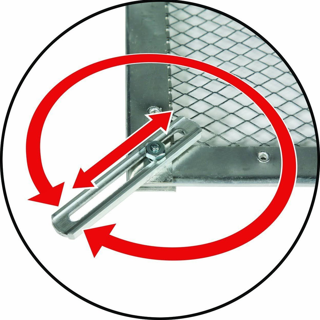 Aluminum Screen Door Standard Mesh Grille L276
