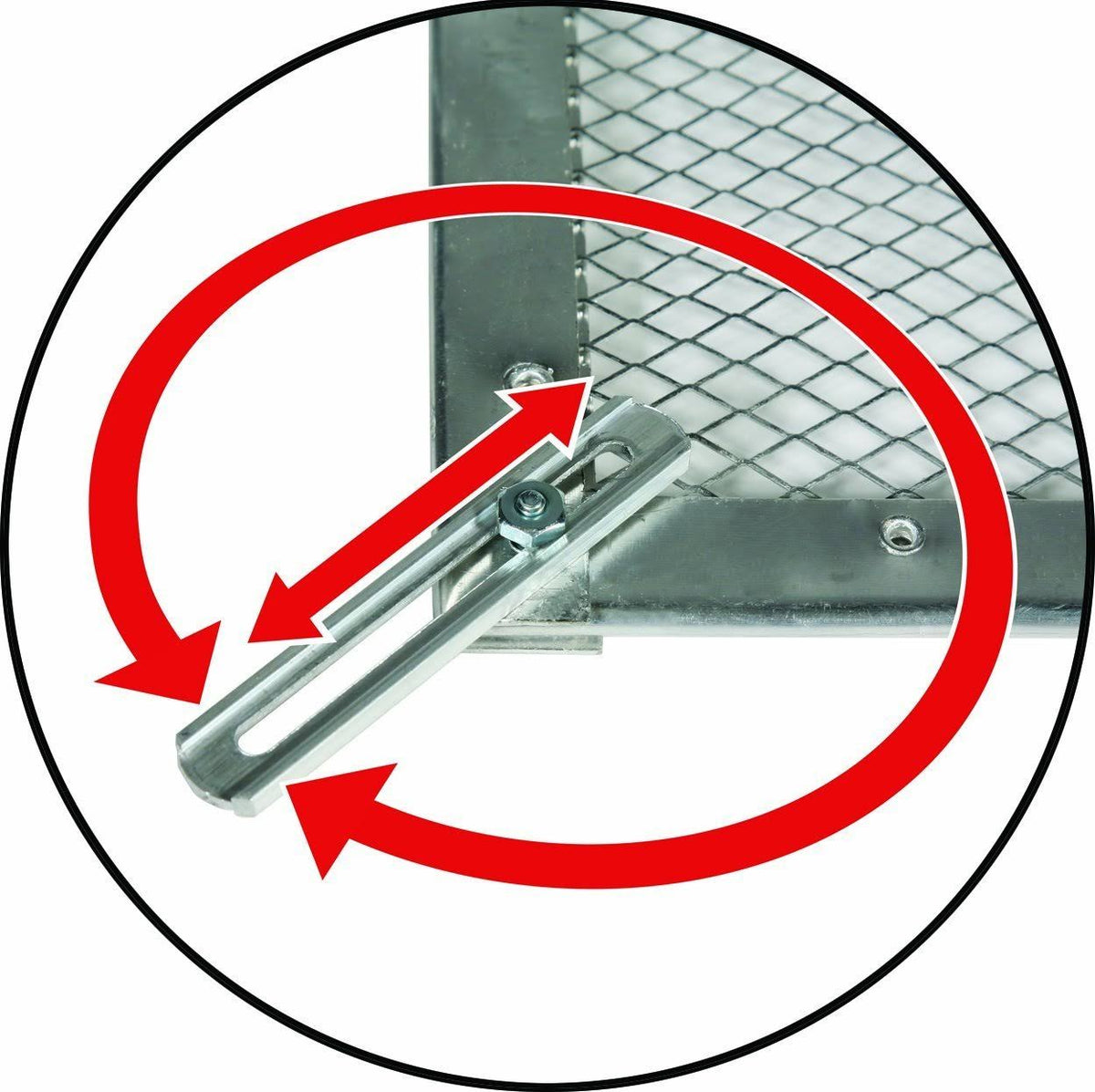 Aluminum Screen Door Standard Mesh Grille L276
