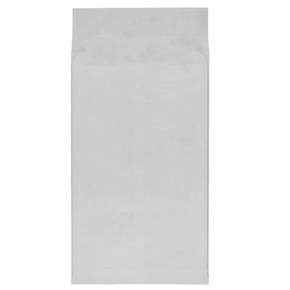 White Expandable Open End Catalog Envelopes with Peel & Seal Closure, 10 x 15 x 2, 250/Box Z1311