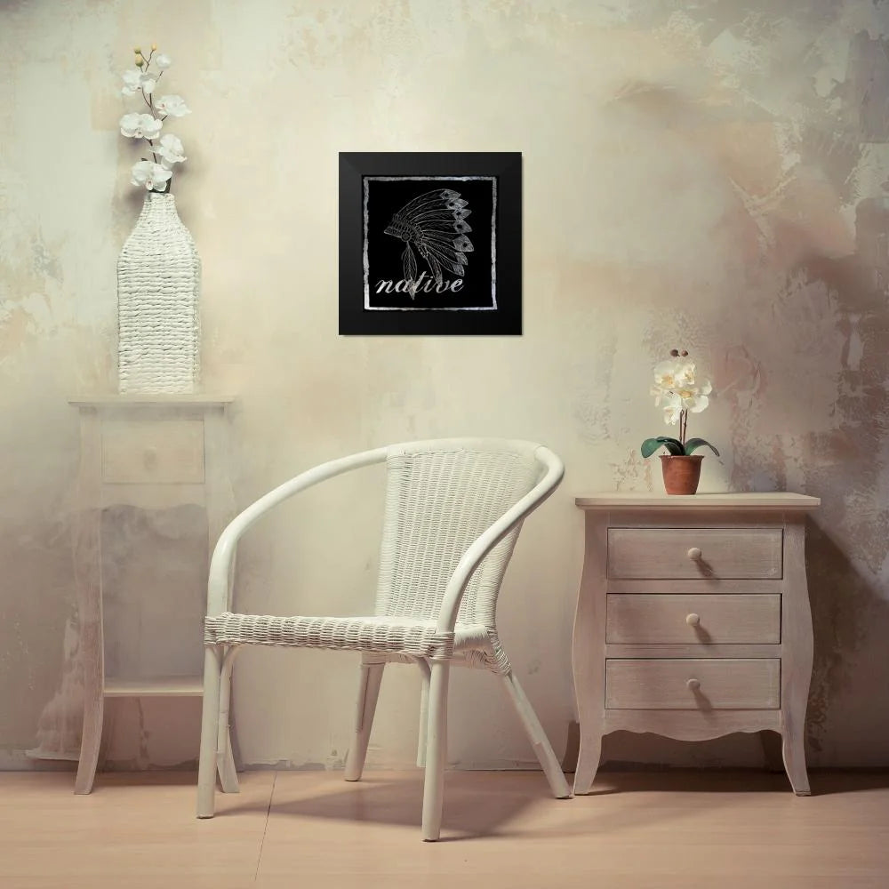 12x12 Black Framed Art Print P884275