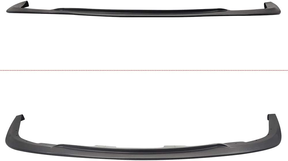 Front Bumper Lip PP Front Lip Spoiler Splitter Pack of 2 M18421